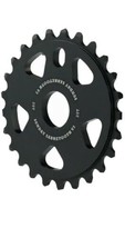 Sunday Sabretooth V2 BMX Sprocket 25T Black Aluminum Chainring - £21.97 GBP