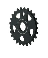 Sunday Sabretooth V2 BMX Sprocket 25T Black Aluminum Chainring - $38.41 CAD