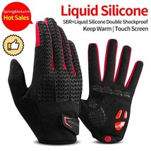 BROS Windproof Cycling Gloves Touch Screen Riding MTB Bike Bicycle Gloves Therma - £88.86 GBP
