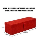 Boîte à bracelet | Organisateur de cadeaux de bijoux en velours |... - $12.94 CAD
