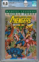 George Perez Personal Collection Copy CGC 9.0 Marvel Legends TPB Avenger... - £78.21 GBP