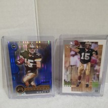 2001 Quantum Leaf Rookie #202 Drew Brees and mvp rookie lot of 2 - £20.83 GBP
