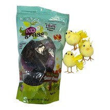 Eco Grass Recycled Easter Basket Filler (Opened, 1.25 oz) + Set of 3 Yel... - $190.36 MXN