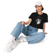 Women’s Crop Top – Born to Dilly (Black) - $49.99
