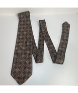 STEFANO RICCI Tie 100% Pure Silk  Multi Color Geometric Design Made in I... - $951.78 MXN