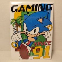 Sonic the Hedgehog Gaming Fridge Magnet Official Sega Collectible Mercha... - $10.69