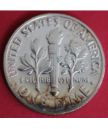 Rainbow Toned 1954 Silver Proof Roosevelt Dime OCE  - $19.53 CAD