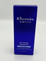 Elemis Spa Home De-Stress Massage Oil Body Soothing 100 ml / 3.4 fl oz NEW - £26.10 GBP