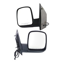 Set of 2 Mirrors  Driver &amp; Passenger Side Heated for Chevy SaVana GMC 2500 Pair - £104.65 GBP