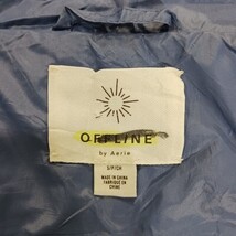 Offline by Aerie RN#54485 Women's Small Blue  Snap Button Sleeveless Vest Pocket image 3