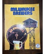 1974 Milwaukee Brewers vs Oakland A’s Program Scorecard - £15.66 GBP