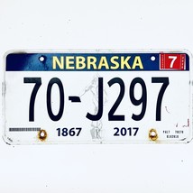 2020 United States Nebraska Dakota County Passenger License Plate 70 J297 - £14.50 GBP