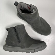 Sorel Explorer II Women’s Sz 7 Zip Bootie Quarry Grill Gray EUC - £34.02 GBP