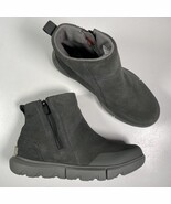 Sorel Explorer II Women’s Sz 7 Zip Bootie Quarry Grill Gray EUC - $58.39 CAD