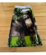 Women’s Worthington Cotton SKIRT ‘Green Island Retreat’ Tropical Forest ... - $26.35 CAD