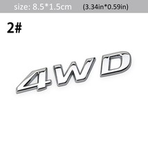 DSY 1Pcs Fashion 3D  4WD  Side Fender Rear Trunk Emblem  Sticker Decals for IX25 - £59.53 GBP