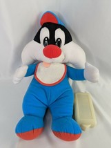 Tyco Talking Baby Sylvester Cat Plush 15 Inch 1996 Stuffed Animal Toy - $34.95