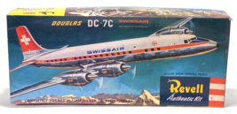 Revell Douglas DC-7C Swissair Model Kit, 1/122 Scale - Kit #H-267 - $37.40