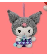 Japan Sanrio Kuromi Retro Mascot Plush doll toy - 8cm Valentine&#39;s Day Bi... - $432.52 MXN