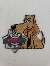 Girl Scouts Fall Product GSI 2009 2010 Crime Dog Incentive 2.25&quot; Patch B... - £7.98 GBP