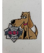 Girl Scouts Fall Product GSI 2009 2010 Crime Dog Incentive 2.25&quot; Patch B... - £7.85 GBP