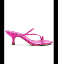 Schutz Neon Pink Sandals Sz 39.5 Stunning!  - £50.60 GBP
