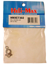 HELI-MAX Helicopter Ball Bearing Set HMXE7302 AXE EZ HELI RC Radio Contr... - £5.39 GBP