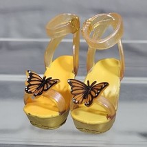 Rainbow High Deluxe Fashion Closet Green and Orange Butterfly Heels - $9.89