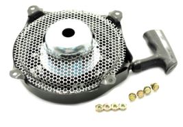 Rewind Starter Compatible With Briggs &amp; Stratton 497598 Inc Pull Handle, Screws - £28.54 GBP