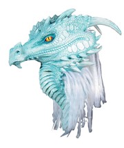 Dragon Adult Mask Arctic Fantasy Chiodo Premiere Halloween Cosplay MR035019 - £67.22 GBP