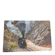 Postcard The Silverton Narrow Gauge Freight Train Chrome Unposted - £5.72 GBP