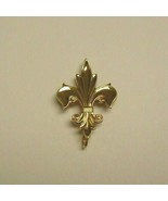 Vintage 12k Gold Filled Fleur De Lis Watch Pin - £30.36 GBP