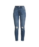 No Boundaries Juniors High Rise Mom Jeans, 27.5&quot; Inseam, MDWSH Size 7 - $451.87 MXN