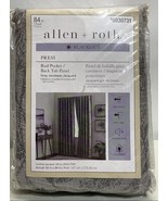 allen + roth 84-in Grey Blackout Thermal Lined Back Tab Single Curtain 5... - $305.13 MXN