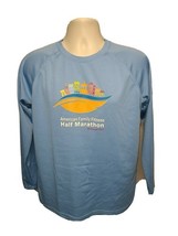 2012 Richmond American Family Fitness Half Marathon Adult Medium Blue LS... - $19.80