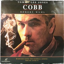 Cobb - Two LaserDisc Widescreen LD Starring Tommy Lee Jones and Robert Wuhl - £6.32 GBP