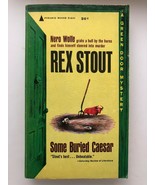 Some Buried Caesar (Nero Wolfe) by Rex Stout 1963  Vintage Pulp Pyramid ... - £11.07 GBP