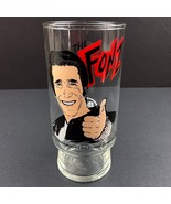 1977 Happy Days &quot;THE FONZ&quot;  Glass - Pizza Hut Paramount Pictures - Dr Pe... - €7,59 EUR