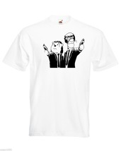 Mens T-Shirt with Winnie the Pooh Tiger in Pulp Fiction Style, Cartoon tShirt - £19.77 GBP