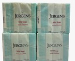 16 Bars Jergens Mild Soap 3.5oz, Bath Bar Soap Wash (4 Packs) - £43.57 GBP