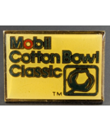 Vintage Mobile Cotton Bowl Classic Football Lapel Pin - €9,59 EUR