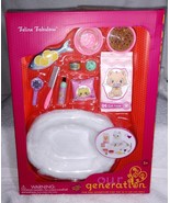 Our Generation Feline Fabulous Pet Bed &amp; Play Food Accessory Set New - $21.29