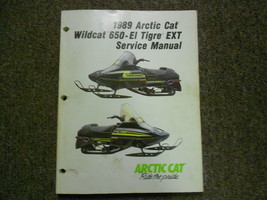1989 Arctic Cat Wildcat 650 El Tigre Ext Service Réparation Atelier Manuel Usine - £46.88 GBP