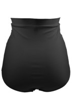 Black Purple Retro High Waisted Swim Short - $198.71 MXN