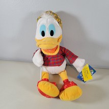Disney Donald Duck Plush with Golf Club With Tags 14&quot; Tall - £11.00 GBP