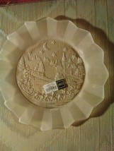 Mikasa Silent Night Platter 9 1/2 Inch 24.5 Cm Christmas Xmas With Box - £19.77 GBP