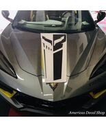 OEM Chevrolet C8 Corvette Jake Hood Decal 2020-2026 New 1PC Oracle Unive... - $73.25