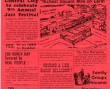 The Gilded Garter Saloon Menu Central City Colorado 1986 - $17.82