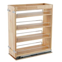 Pull Out Spice Rack Cabinet Organizer, (8&quot; W X 21.9&quot; D X 25.2&quot; H) Multi-Use Soil - $339.99