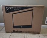 CE-M27-HD-B Clinton 27″ EX-SDI Auto Focus Public View Monitor New Sealed - £385.92 GBP